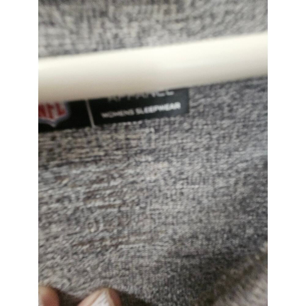 NFL Team Apparel Green Bay Packers Gray Sleep Shirt Women’s XL - Picture 4 of 4